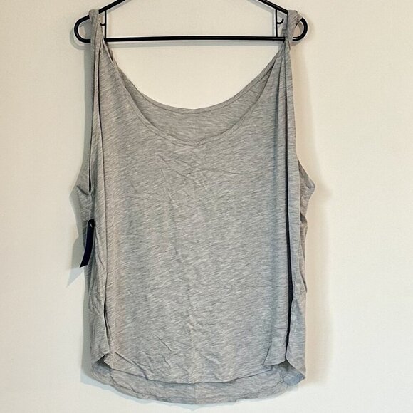 NWT Melrose and Market Gray Twist Strap Tank Top - 2X - Picture 5 of 5